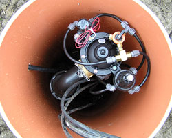Irrigation valve controlled via RS485
